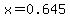 x+=+0.645+