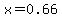 x+=+0.66
