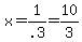 x+=+1%2F.3+=+10%2F3