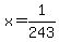 x+=+1%2F243