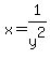 x+=+1%2Fy%5E2