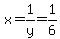 x+=+1%2Fy+=+1%2F6