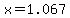 x+=+1.067