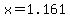 x+=+1.161
