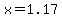 x+=+1.17+