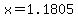 x+=+1.1805