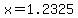 x+=+1.2325