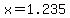x+=+1.235+