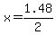 x+=+1.48%2F2+
