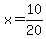 x+=+10%2F20