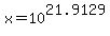 x+=+10%5E21.9129