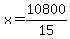 x+=+10800%2F15