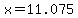 x+=+11.075
