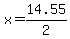 x+=+14.55%2F2