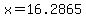 x+=+16.2865