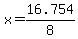 x+=+16.754%2F8