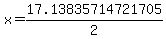 x+=+17.13835714721705%2F2+