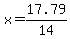 x+=+17.79%2F14+