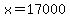 x+=+17000