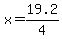 x+=+19.2%2F4