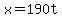 x+=+190t