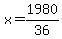 x+=+1980%2F36