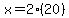 x+=+2%2820%29