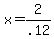 x+=+2%2F.12
