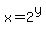 x+=+2%5Ey