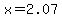x+=+2.07