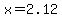 x+=+2.12