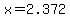 x+=+2.372