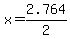 x+=+2.764%2F2+