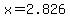 x+=+2.826