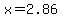 x+=+2.86+
