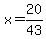 x+=+20%2F43