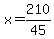 x+=+210%2F45