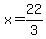 x+=+22%2F3