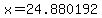 x+=+24.880192