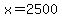 x+=+2500