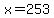 x+=+253