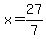 x+=+27%2F7
