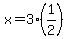 x+=+3%281%2F2%29