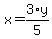 x+=+3%2Ay%2F5