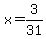 x+=+3%2F31