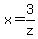 x+=+3%2Fz