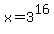 x+=+3%5E16