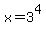 x+=+3%5E4