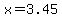 x+=+3.45
