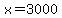 x+=+3000